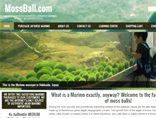 Tablet Screenshot of mossball.com